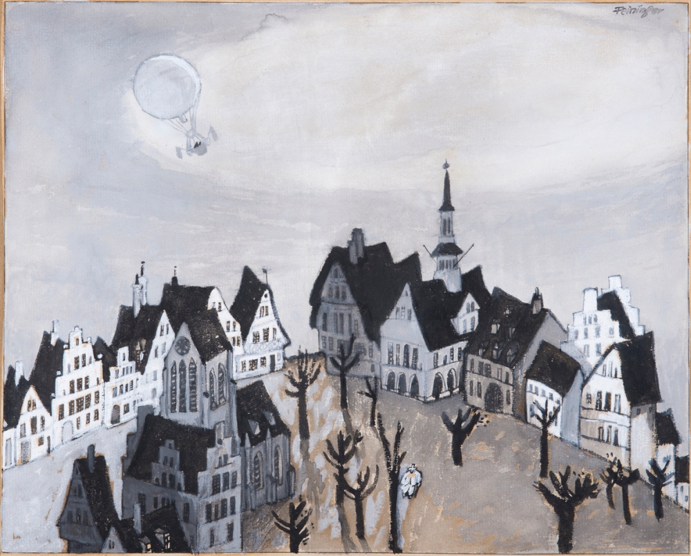 Lyonel Feininger: Die Stadt am Ende der Welt, 1911